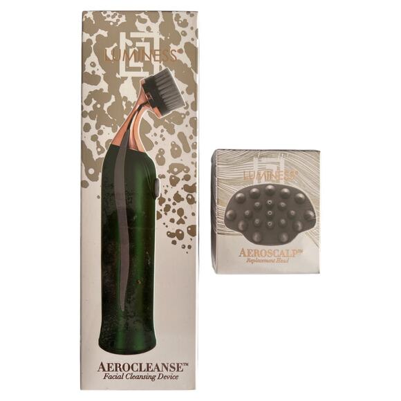 Luminess Aerocleanse Facial Cleansing Device with Scalp Cleansing Brush - Picture 1 of 5
